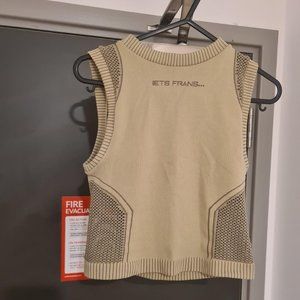 Urban Outfitters Womens Brown and Khaki Vest